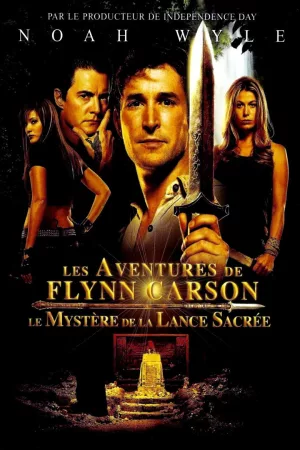 Jaquette : Les Aventures de Flynn Carson : Le Mystère de la lance sacrée