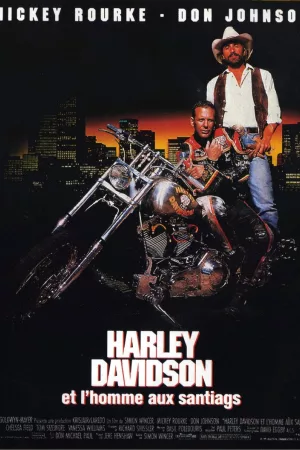 Jaquette : Harley Davidson et l'homme aux santiags