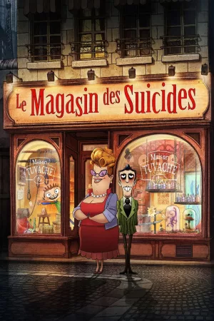 Jaquette : Le magasin des suicides
