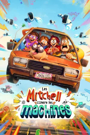 Jaquette : Les Mitchell contre les Machines