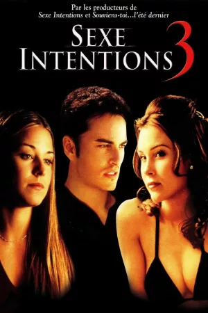 Jaquette : Sexe intentions 3