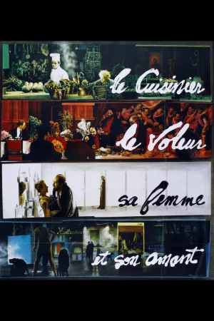 Jaquette : Le Cuisinier, le voleur, sa femme et son amant