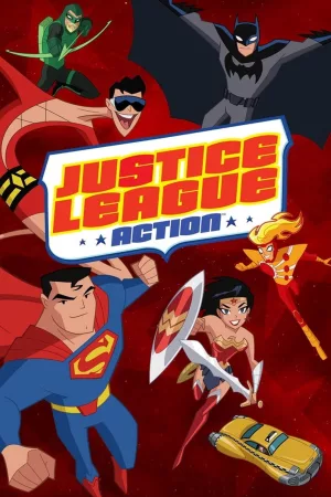 Jaquette : La Ligue des justiciers : Action