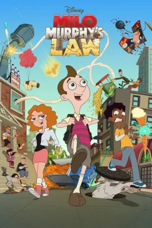 Jaquette : La Loi de Milo Murphy