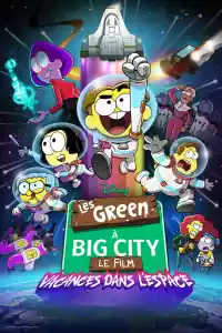 Affiche du film Les Green à Big City, le film : Vacances dans l'espace