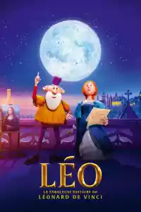 Jaquette : Léo, la fabuleuse histoire de Léonard de Vinci