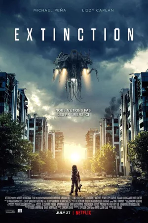 Jaquette : Extinction