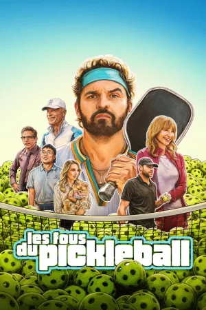 Jaquette : Les Fous du pickleball