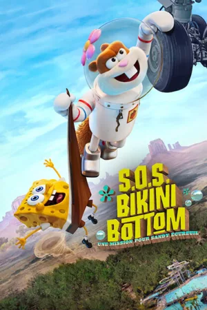 Jaquette : S.O.S. Bikini Bottom : Une mission pour Sandy Écureuil