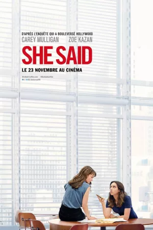 Jaquette : She Said