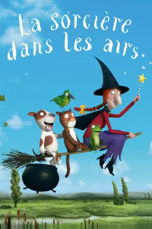 Jaquette : La sorcière dans les airs