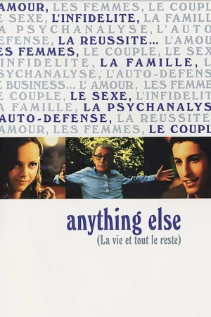 Jaquette : Anything else, la vie et tout le reste