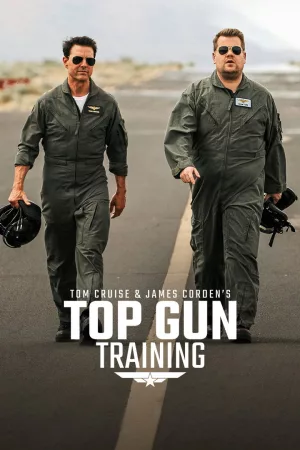 Jaquette : James Corden's Top Gun Training with Tom Cruise
