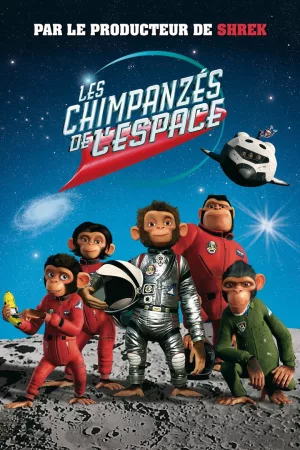Jaquette : Les chimpanzés de l'espace