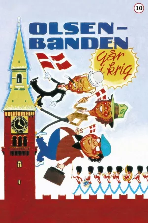 Jaquette : Olsen-Banden går i krig