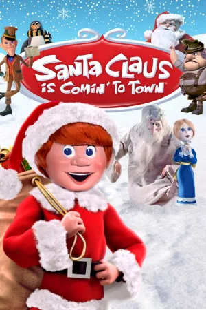 Jaquette : Le Père Noël arrive en ville