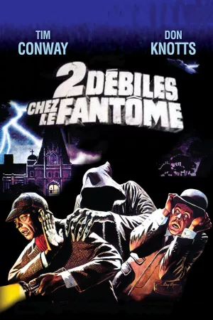 Jaquette : Deux débiles chez le fantôme