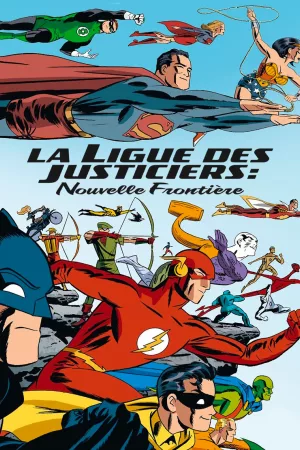 Jaquette : La Ligue des justiciers : Nouvelle frontière