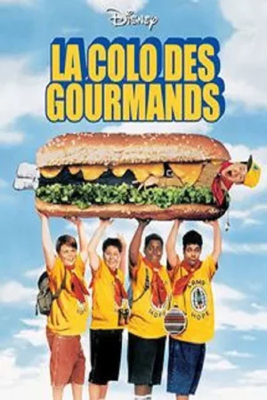 Jaquette : La colo des gourmands