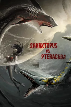 Jaquette : Sharktopus vs. Pteracuda