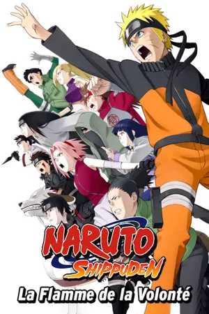 Jaquette : Naruto Shippuden : La Flamme de la volonté