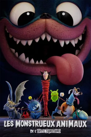 Jaquette : Les monstrueux animaux de l'Hôtel Transylvanie
