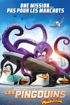 Jaquette : Les Pingouins de Madagascar