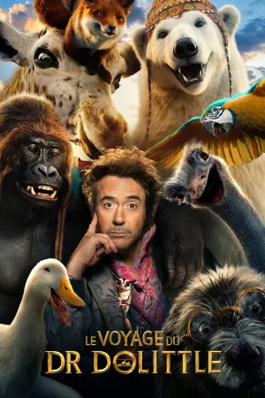 Jaquette : Le voyage du Dr Dolittle