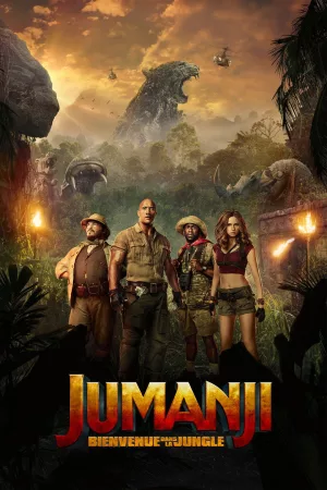 Jaquette : Jumanji : Bienvenue dans la jungle