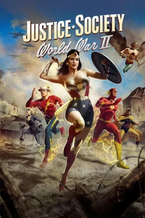 Jaquette : Justice Society : World War II
