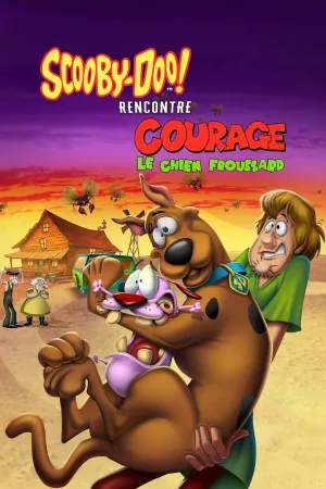 Jaquette : Scooby-Doo et Courage, le chien froussard