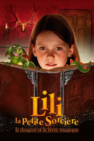 Jaquette : Lili la petite sorcière : Le Dragon et le livre magique