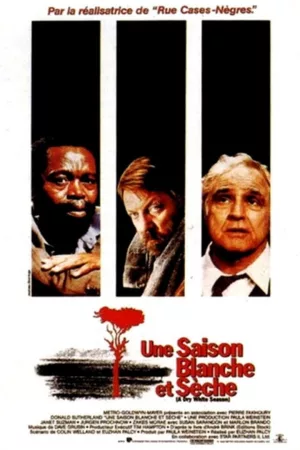 Jaquette : Une Saison blanche et sèche