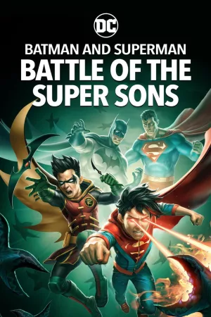 Jaquette : Batman and Superman: Battle of the Super Sons
