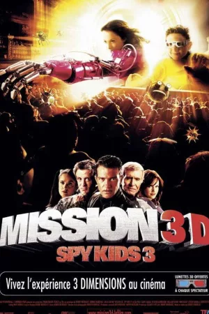 Jaquette : Spy Kids 3 : Mission 3D