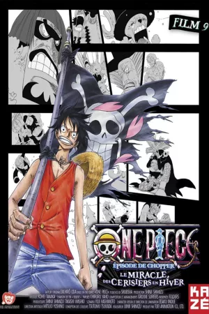 Jaquette : One Piece, film 9, Épisode de Chopper : Le Miracle des cerisiers en hiver