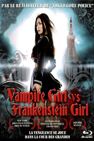 Jaquette : Vampire Girl vs Frankenstein Girl