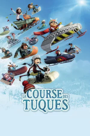 Jaquette : La Bataille géante de boules de neige 2 : L'incroyable course de luge