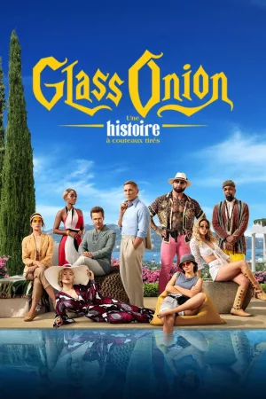 Jaquette : Glass Onion : Une histoire à couteaux tirés