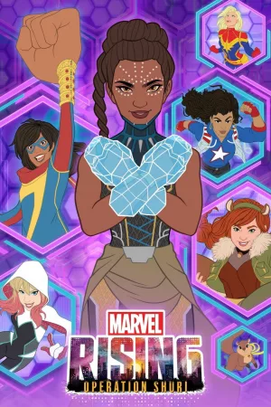 Jaquette : Marvel Rising: Operation Shuri