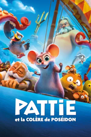 Jaquette : Pattie et la colère de Poséidon