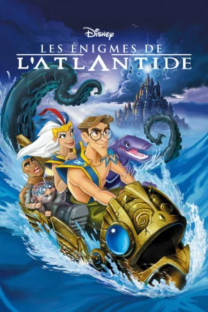Jaquette : Les Énigmes de l'Atlantide