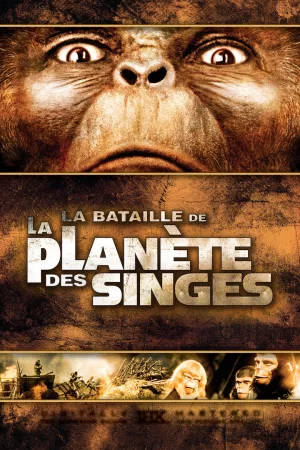 Jaquette : La Bataille de la planète des singes