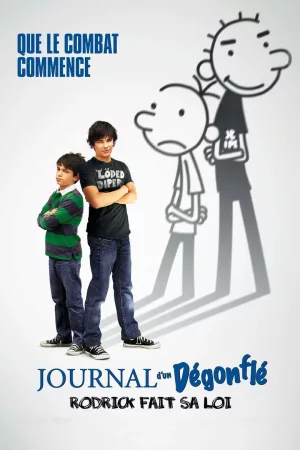 Jaquette : Journal d'un dégonflé : Rodrick fait sa loi