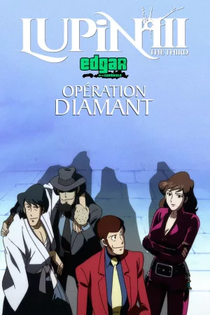 Jaquette : Edgar de la Cambriole : Opération diamant