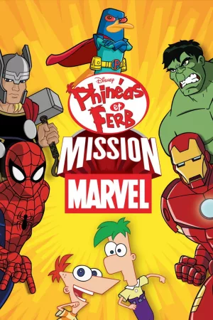 Jaquette : Phinéas et Ferb : Mission Marvel
