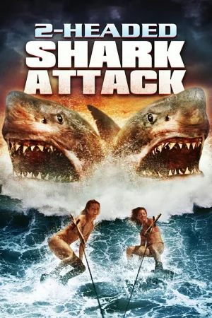 Jaquette : L'attaque du requin à 2 têtes
