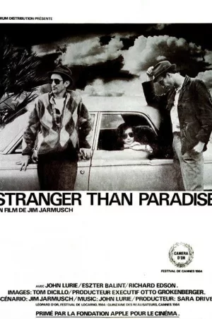 Jaquette : Stranger Than Paradise