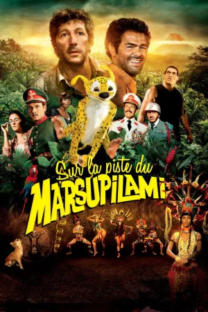 Jaquette : Sur la piste du Marsupilami