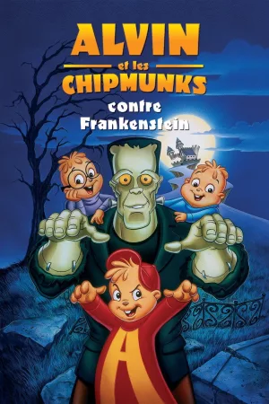 Jaquette : Alvin et les chipmunks contre Frankenstein